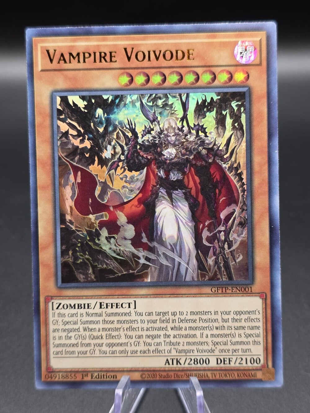 Vampire Voivode GFTP-EN001 Ghosts From the Past Yu-Gi-Oh 1st Edition NM/M